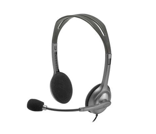 Logitech Stereo Headset H110 - Micro-casque - sur-oreille - filaire