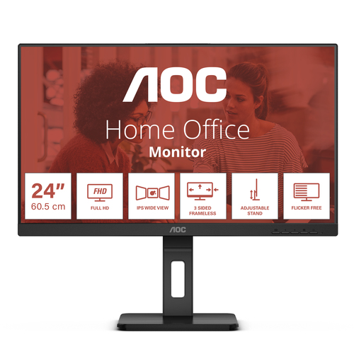 AOC 24E3QAF - écran LED - Full HD (1080p) - 24" - HDR 