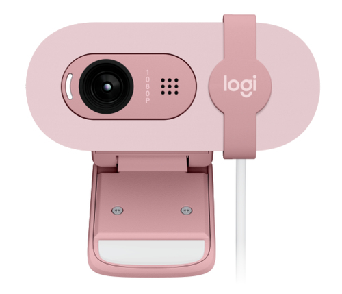 Logitech BRIO 100 - Webcam - couleur - 2 MP - 1920 x 1080 - 1080p, 720p - audio - USB 