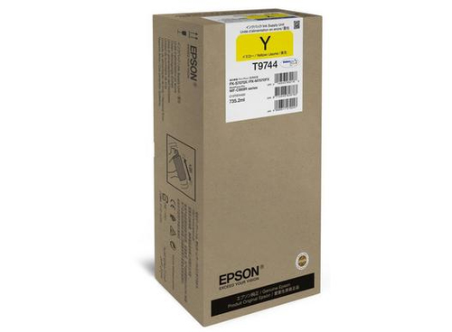 Epson T9744 - Taille XXL - jaune - original - cartouche d'encre - pour WorkForce Pro WF-C869R 