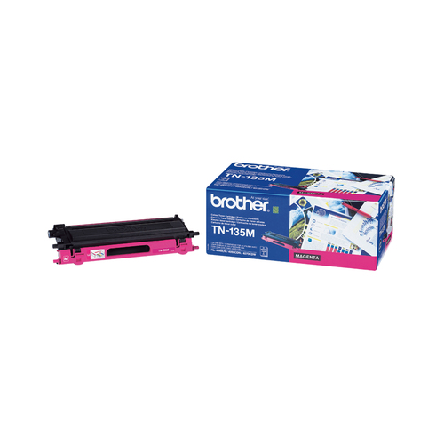 Brother TN135M - Magenta - original - cartouche de toner - pour Brother DCP-9042, DCP-9045, HL-4040, HL-4050, HL-4070, MFC-9420, MFC-9440, MFC-9450 