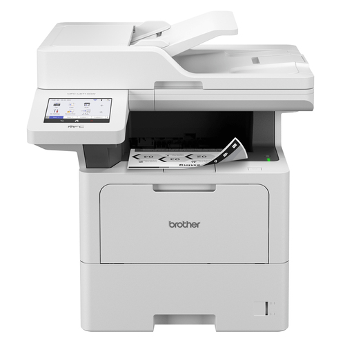 Brother MFC-L6710DW - Imprimante multifonctions - Noir et blanc - laser - A4/Legal (support) - jusqu'à 50 ppm (copie) - jusqu'à 50 ppm (impression) - 520 feuilles - 33.6 Kbits/s - USB 2.0, Gigabit LAN, Wi-Fi(n) 