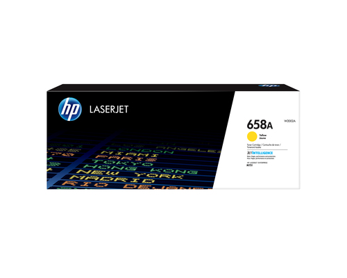 HP 658A - jaune - original - LaserJet - cartouche de toner (Unitaire) 