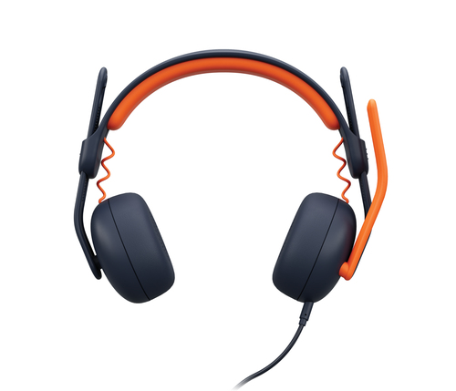 Logitech Zone Learn Wired On-Ear Headset for Learners, 3.5mm AUX - Écouteurs avec micro - sur-oreille - remplacement - filaire - jack 3,5mm - disponible 48 / 72h 