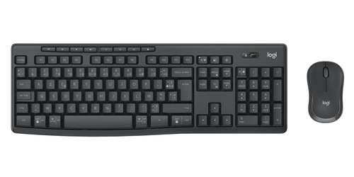 Logitech MK370 Combo for Business - Ensemble clavier et souris - sans fil - Bluetooth LE - AZERTY - Français - graphite