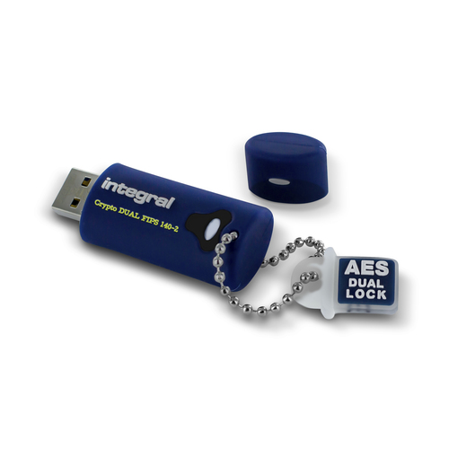 Integral Crypto Dual - Clé USB - chiffré - FIPS 140-2 Level 3 - 32 Go - USB 3.0 