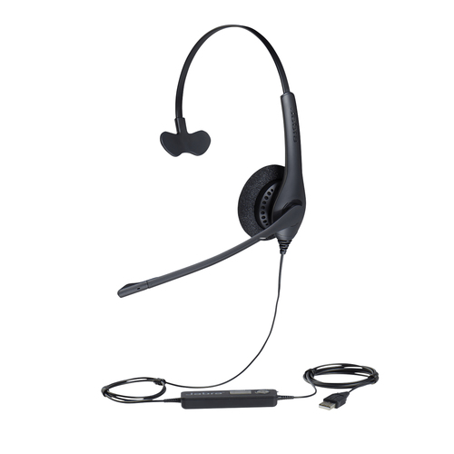 Jabra BIZ 1500 Mono - Micro-casque - sur-oreille - filaire - USB 