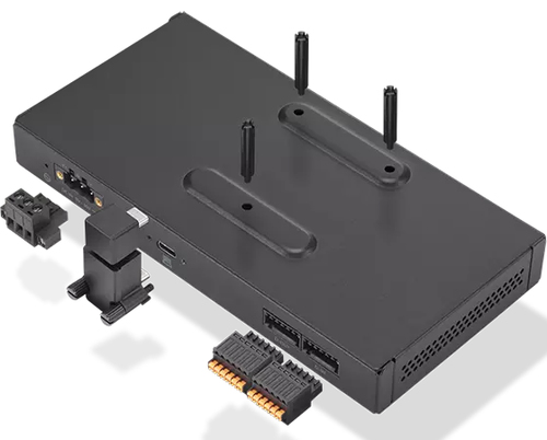 Lenovo IO Box - Réplicateur de port - USB-C - 1GbE - CRU - pour ThinkCentre M75t Gen 2 11W5, ThinkEdge SE30 11NA, 11NB