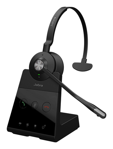 Jabra Engage 65 SE Mono (Low Power) - Micro-casque - sur-oreille - DECT - sans fil - certifié Zoom, Certifié Google Meet, Certifié Amazon Chime, certifié pour Microsoft Teams Open Office, Works With Chromebook Certified, certifié UC 