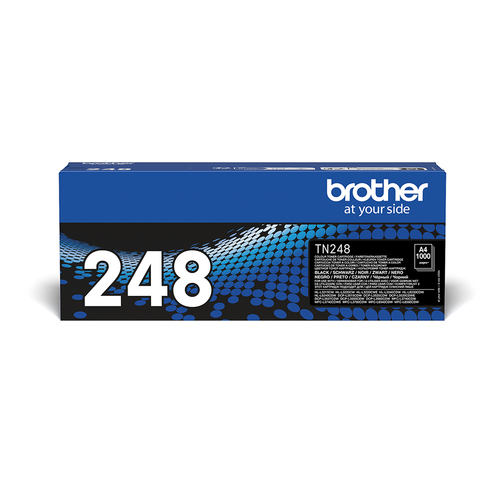 Brother TN-248BK - Noir - original - boîte - cartouche de toner - pour Brother DCP-L3515, L3520, L3555, L3560, HL-L3220, L3240, MFC-L3740, L3760, L8340, L8390 