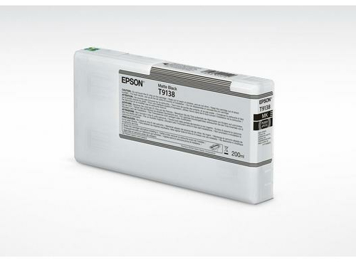 Epson T9138 - 200 ml - noir mat - original - cartouche d'encre - pour SureColor SC-P5000 STD Spectro, SC-P5000 Violet, SC-P5000 Violet Spectro 