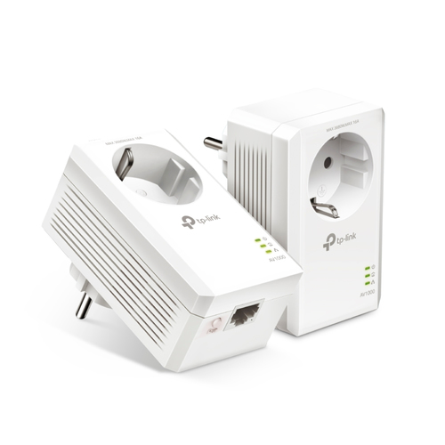 TP-Link TL-PA7017P KIT V4 - Starter Kit - kit d'adaptation pour courant porteur - Branchement mural 