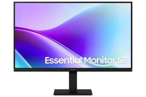 Samsung Essential S3 S24F320GAU - S32GF Series - écran LED - 24" - 1920 x 1080 Full HD (1080p) @ 120 Hz - IPS - 250 cd/m² - 1000:1 - 5 ms - 2xHDMI - noir 