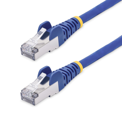 StarTech.com 1m Blue CAT8 Ethernet Cable, Snagless, S/FTP, 25G/40G - Cordon de raccordement - RJ-45 (M) pour RJ-45 (M) - 1 m - 5.6 mm - S/FTP - 50 microns - CAT 5/5e/6/6a/8 - IEEE 802.3bt/IEEE 802.3ba - sans halogène, passif, sans crochet - bleu 
