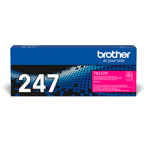 Brother TN247M - Magenta - original - cartouche de toner - pour Brother DCP-L3510CDW, DCP-L3517CDW, DCP-L3550DW, MFC-L3730CDN