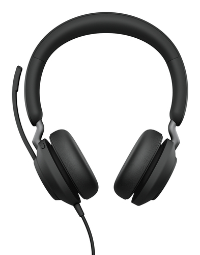 Jabra Evolve2 40 SE UC Stereo - Micro-casque - sur-oreille - filaire - USB-C - isolation acoustique - Optimisé pour la CU 