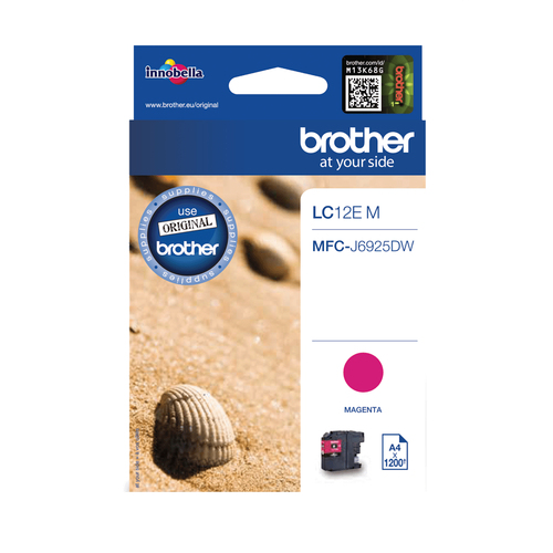 Brother LC12EM - Capacité XL - magenta - original - cartouche d'encre - pour Brother MFC-J6925DW 