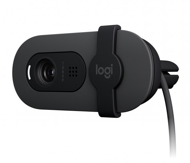 Logitech Webcam BRIO  100, Full HD 1080p, USB-A, graphite - disponible 48 / 72h 