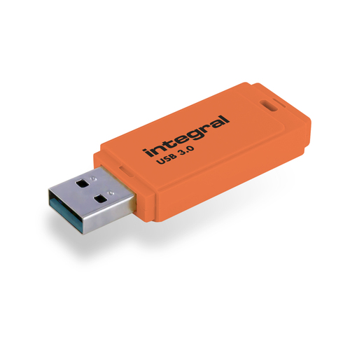 Integral Neon - Clé USB - 32 Go - USB 3.0 - orange 