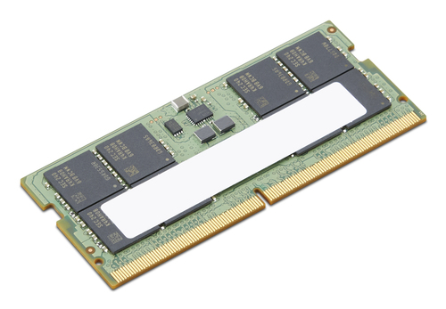 Lenovo - DDR5 - module - 48 Go - SO DIMM 262 broches - 6400 MT/s - horaire - vert 
