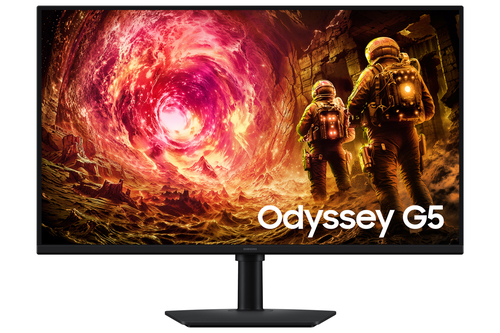 Samsung Odyssey G5 S32FG506EU - G50F Series - écran LED - jeux - 32" - 2560 x 1440 QHD @ 180 Hz - Fast IPS - 300 cd/m² - 1000:1 - HDR10 - 1 ms - HDMI, DisplayPort - noir 