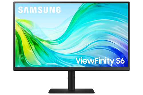Samsung ViewFinity S6 S27F612EAU - S61F Series - écran LED - 27" - 2560 x 1440 QHD @ 100 Hz - IPS - 300 cd/m² - 1000:1 - 5 ms - 2xHDMI, DisplayPort - noir 