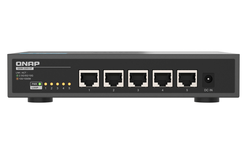 Switch 10GbE QNAP 5 ports 10GbE BASE-T (RJ45) 