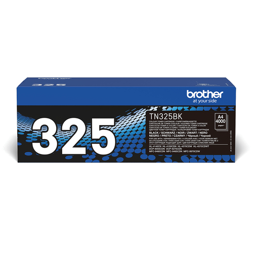 Brother TN325BK - À rendement élevé - noir - original - cartouche de toner - pour Brother DCP-9055CDN, DCP-9270CDN, HL-4140CN, MFC-9465CDN