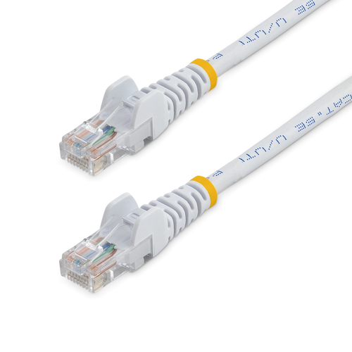 2m White Snagless UTP Cat5e Patch Cable 