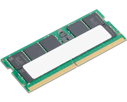 Lenovo - DDR5 - module - 16 Go - SO DIMM 262 broches - 5600 MT/s - ECC - vert - pour ThinkPad P16 Gen 2 21FA, 21FB 