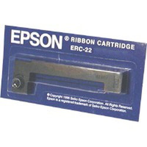 Ribbon/ERC22B Cartridge 0.6mil BK 