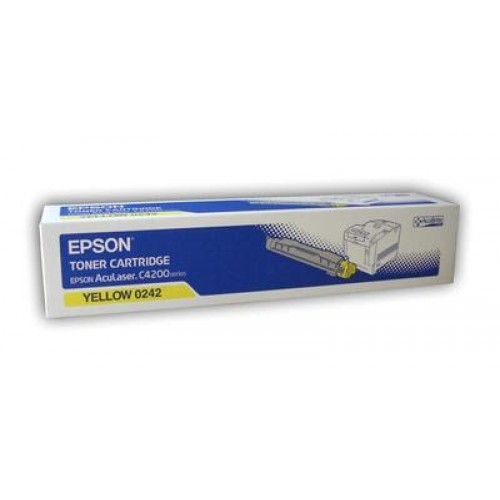 Epson - Jaune - original - cartouche de toner - pour AcuLaser C4200, C4200DNPC5-256, C4200DTNPC5-256