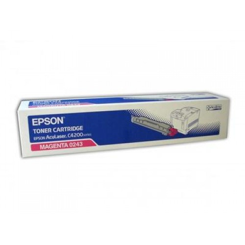 Epson - Magenta - original - cartouche de toner - pour AcuLaser C4200, C4200DNPC5-256, C4200DTNPC5-256 - disponible 15 jours 