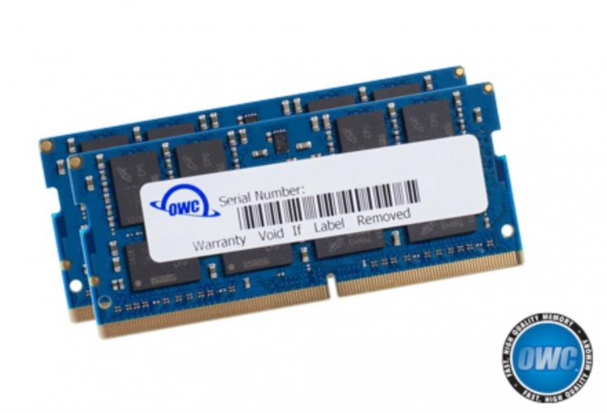 Kit modules RAM 64GB (2x 32GB) PC4-21300 2666MHz DDR4 - Pour MM fin-18 