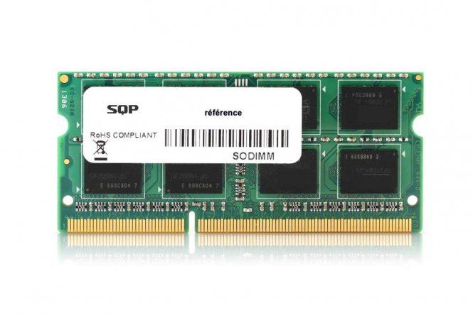 MÃ©moire SQP spÃ©cifique pour Lenovo - 8 Gb - DDR4 - Sodimm - 2133 MHz - PC4-17000 - Unbuffered - 2R8 - 1.2V - CL15 