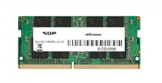 MÃ©moire SODIMM - 8GB - 3200Mhz - DDR4- PC25600U - SRx16 - 260 pts 