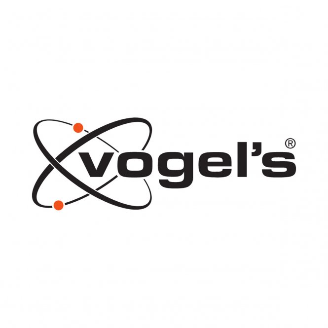 VOGEL S Tube PUC 2408 80 cm, argent 