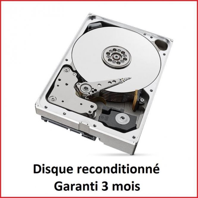 Disque dur WD Gold - 3,5" 8TB - 7200rpm - SATA 6Gbps - 256MB - ReconditionnÃ© 
