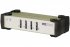 Aten CS84U Switch KVM 4 ports combo VGA/USB+PS2 + Cables 