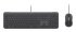 Logitech Signature Slim Wired Combo MK620 for Business - Ensemble clavier et souris - full size - USB-C - AZERTY - Français - graphite 