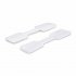 StarTech.com Étiquette pour Câble 9 cm, Paquet de 100, Étiquette de Câble - Étiquettes d'identification de câble - fixation crochet à crochet, inscription - 9 cm - blanc (pack de 100) - disponible 24 / 48h 