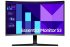 Samsung Essential S3 S27D390GAU - S39GD Series - écran LED - incurvé - 27" - 1920 x 1080 Full HD (1080p) @ 100 Hz - VA - 250 cd/m² - 4000:1 - 4 ms - HDMI, VGA - noir 