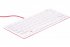 CLAVIER BLANC ROUGE OFFICIEL Azerty POUR RASPBERRY PI 