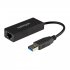 Startech Réseau adaptateur USB 3.0 vers Gigabit Ethernet - NIC USB vers RJ45 pour réseau 10/100/1000 - Adaptateur réseau - USB 3.0 - Gigabit Ethernet - noir 
