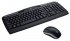 Ensemble sans fil Logitech MK330 - Ensemble clavier et souris - sans fil - 2.4 GHz - Français - noir 