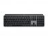 Logitech Master Series MX Keys S for Mac - Clavier - full size - rétroéclairé - sans fil - Bluetooth LE - QWERTY - Nordique (Danois/Finnois/Norvégien/Suédois) - gris sidéral 