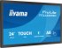 iiyama ProLite TF2438MSC-B2 - Écran LED - 24" (23.8" visualisable) - cadre ouvert - écran tactile - 1920 x 1080 Full HD (1080p) @ 120 Hz - IPS - 600 cd/m² - 1300:1 - 5 ms - HDMI, DisplayPort - haut-parleurs - noir, mat 