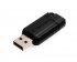 Verbatim PinStripe USB Drive - Clé USB - 32 Go - USB 2.0 - noir 