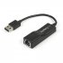StarTech.com Adaptateur réseau USB 2.0 vers Ethernet - 10/100 Mb/s - Convertisseur / Dongle USB vers RJ45 - Mâle / Femelle - Noir - Adaptateur réseau - USB 2.0 - 10/100 Ethernet - noir 