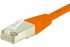 Cordon RJ45 catégorie 6 F/UTP orange - 10 m 